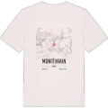 Montévrain karta t-shirt