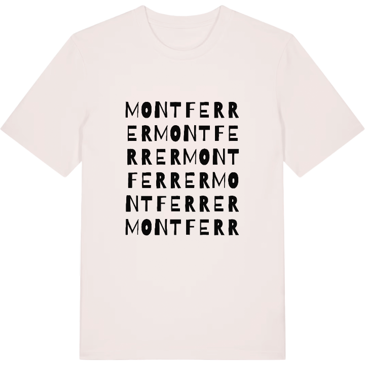 Montferrer ordlek t-shirt – t-shirt från PinShirt