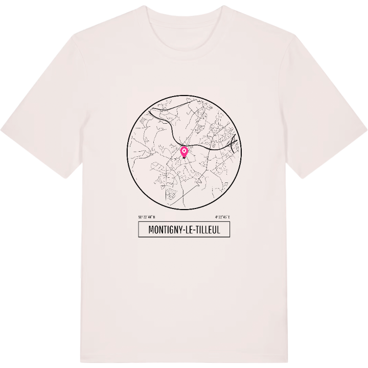 Montigny-le-Tilleul t-shirt – t-shirt från PinShirt
