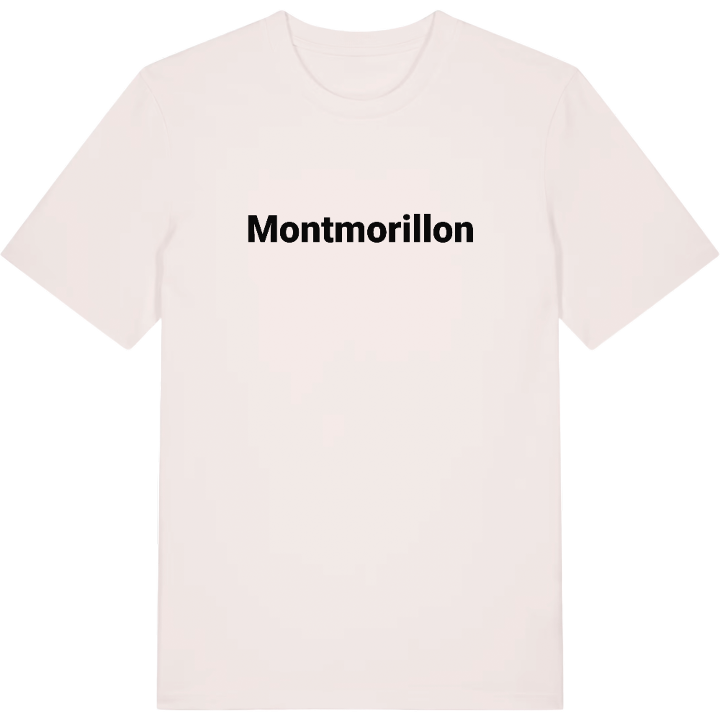 Montmorillon fetstil t-shirt – t-shirt från PinShirt