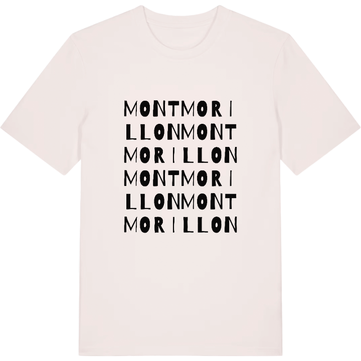 Montmorillon ordlek t-shirt – t-shirt från PinShirt