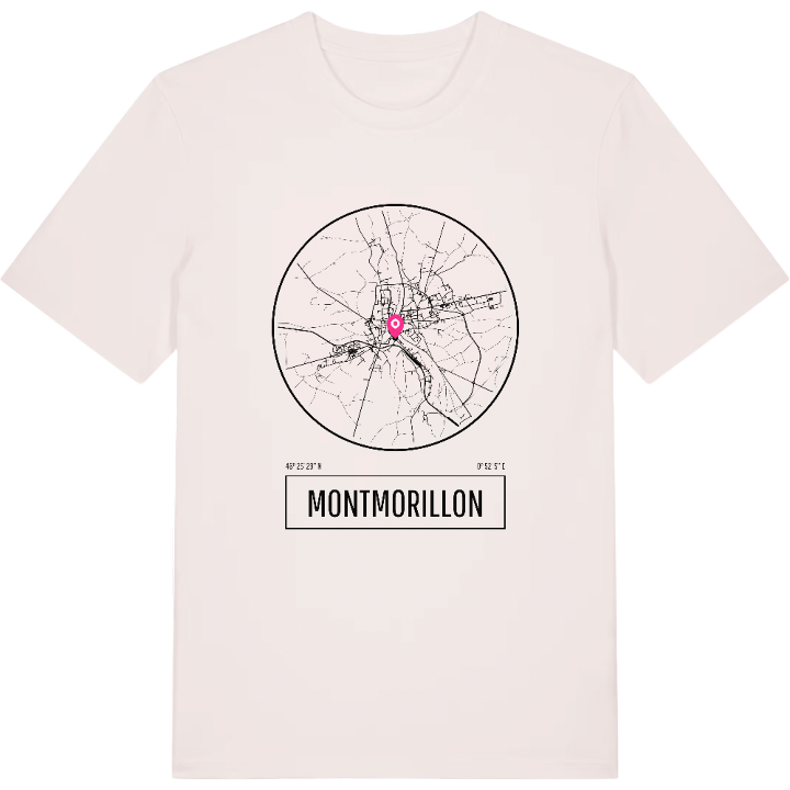 Montmorillon t-shirt – t-shirt från PinShirt