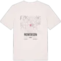 Montoison karta t-shirt