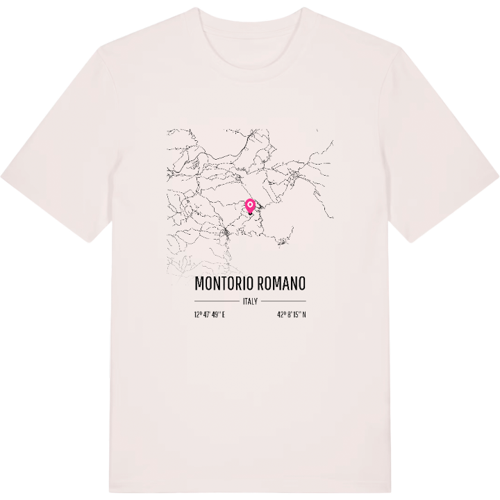 Montorio Romano karta t-shirt – t-shirt från PinShirt