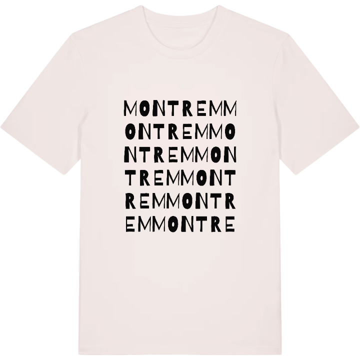 Montrem ordlek t-shirt – t-shirt från PinShirt