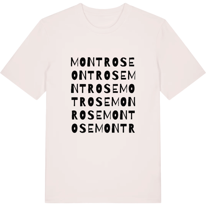 Montrose ordlek t-shirt – t-shirt från PinShirt