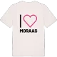 Jag älskar Moraas t-shirt stort tryck