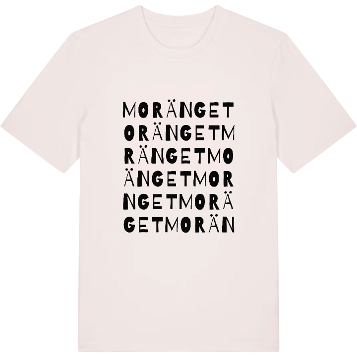 Moränget ordlek t-shirt – t-shirt från PinShirt