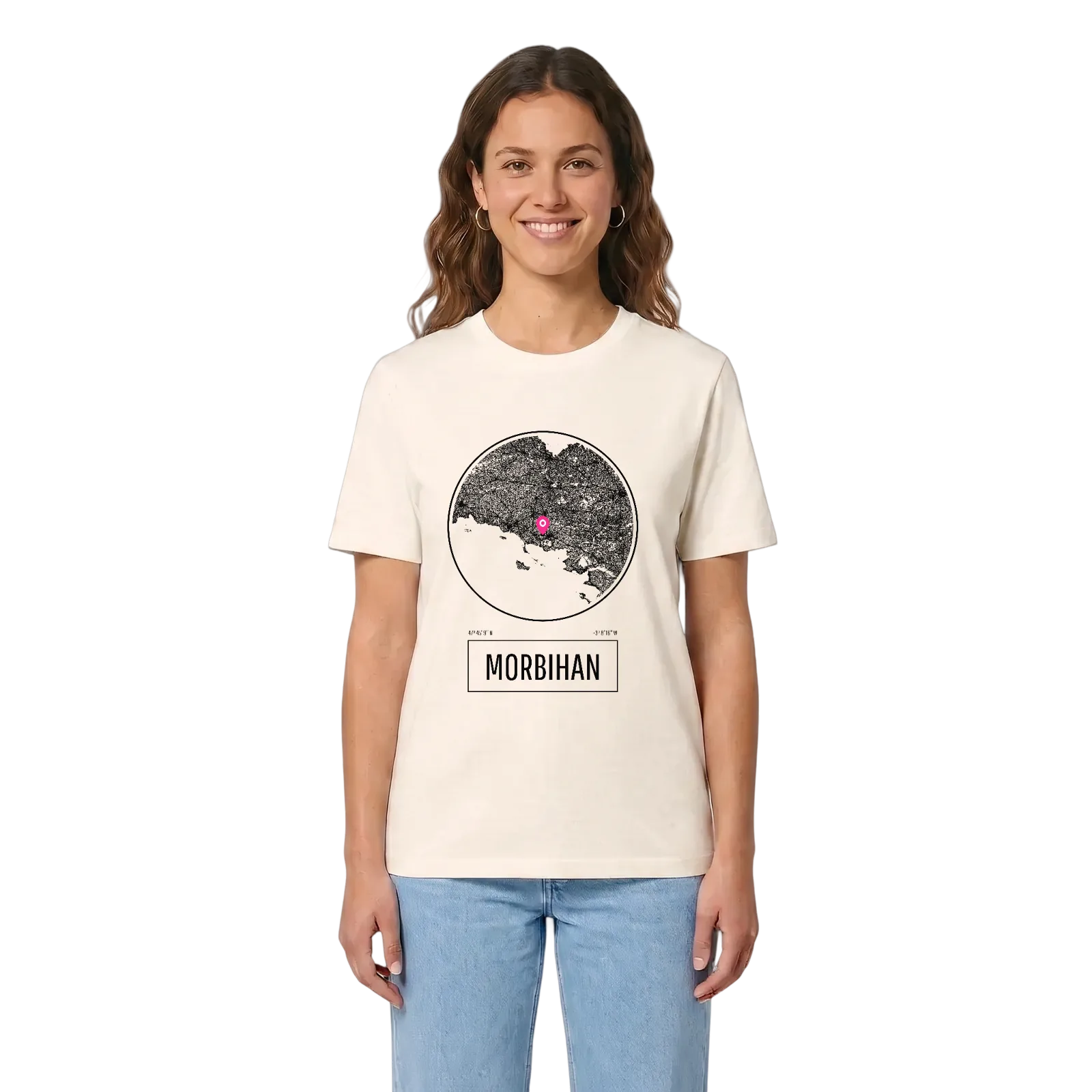 Morbihan t-shirt – Vintage White, i miljö