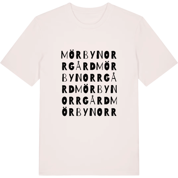 Mörby Norrgård ordlek t-shirt – t-shirt från PinShirt