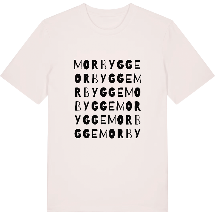 Morbygge ordlek t-shirt – t-shirt från PinShirt