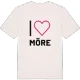 Jag älskar Möre t-shirt stort tryck