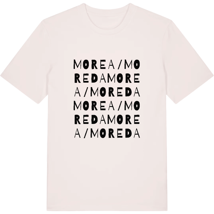 Morea / Moreda ordlek t-shirt – t-shirt från PinShirt