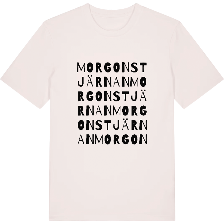 Morgonstjärnan ordlek t-shirt – t-shirt från PinShirt