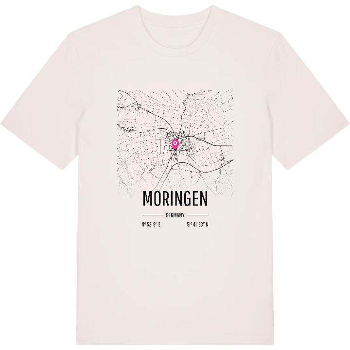 Moringen karta t-shirt – t-shirt från PinShirt