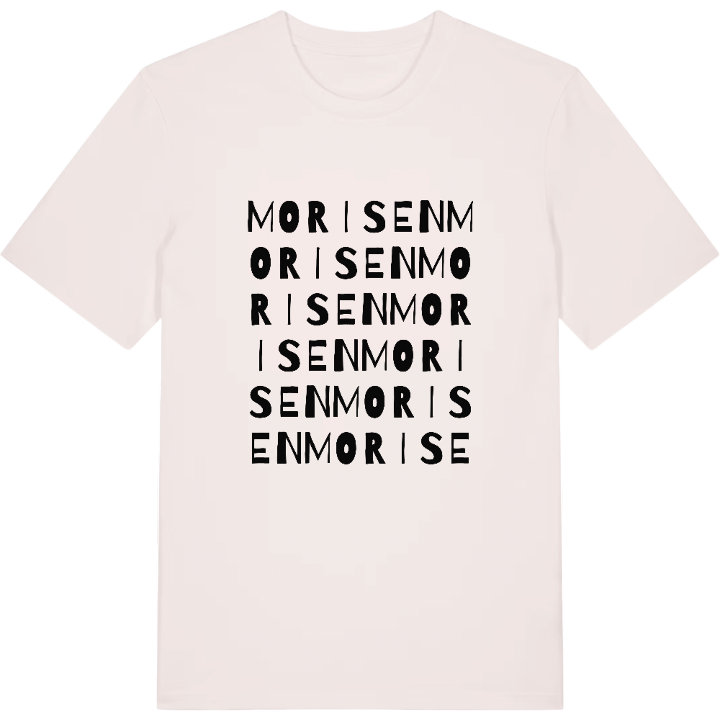 Morisen ordlek t-shirt – t-shirt från PinShirt
