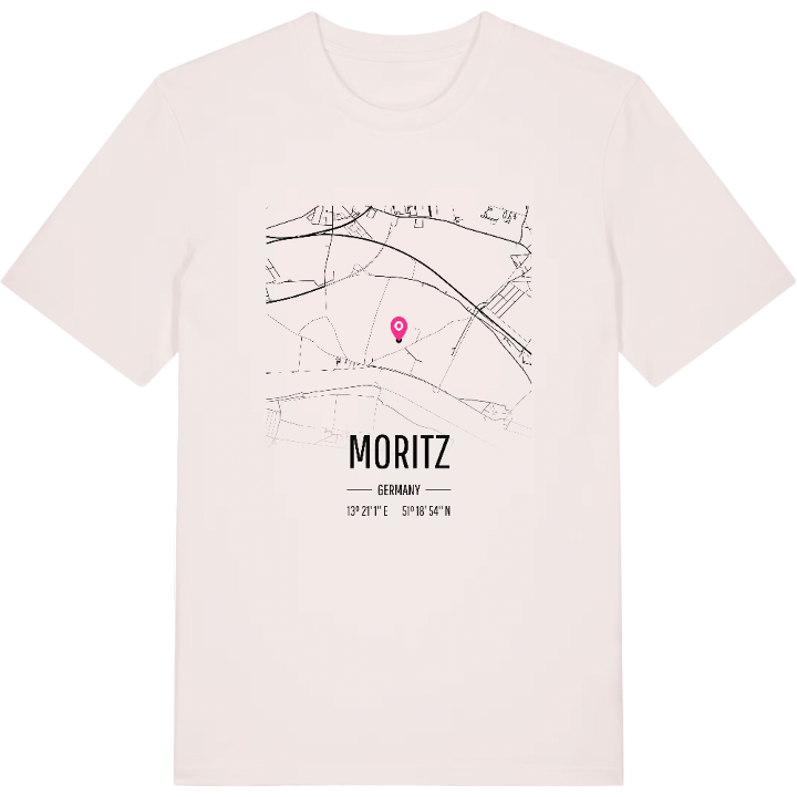 Moritz karta t-shirt – t-shirt från PinShirt