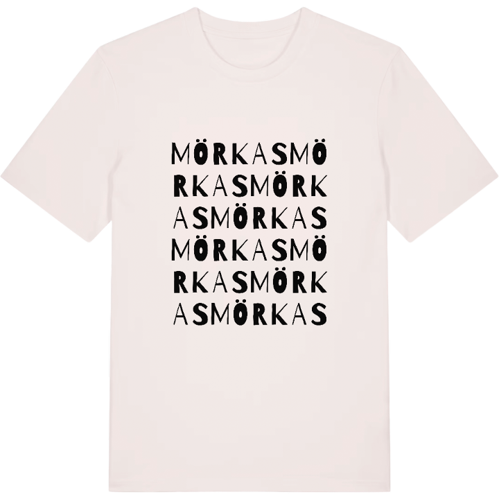 Mörkas ordlek t-shirt – t-shirt från PinShirt