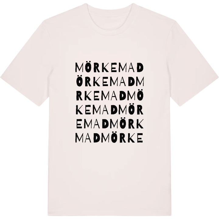 Mörkemad ordlek t-shirt – t-shirt från PinShirt