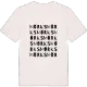 Mörks ordlek t-shirt