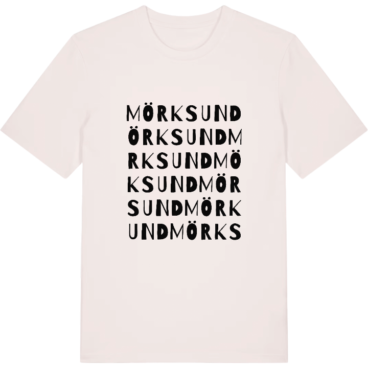 Mörksund ordlek t-shirt – t-shirt från PinShirt