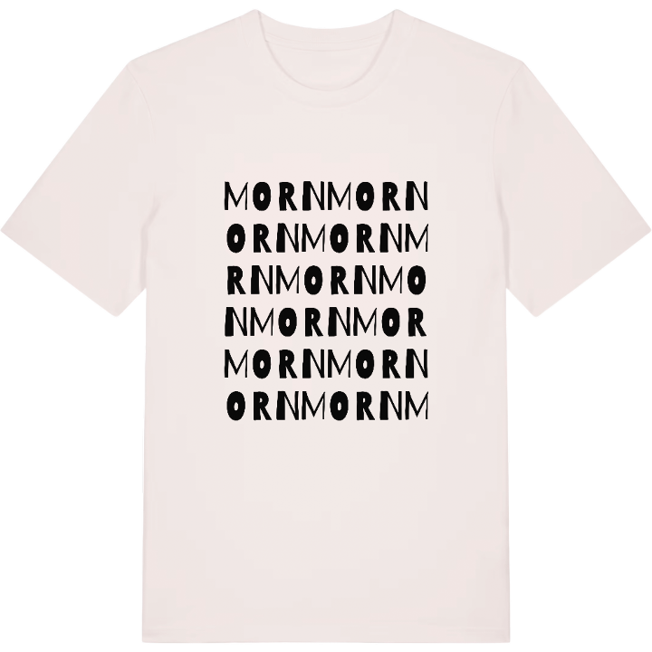 Morn ordlek t-shirt – t-shirt från PinShirt