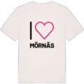Jag älskar Mörnäs t-shirt stort tryck