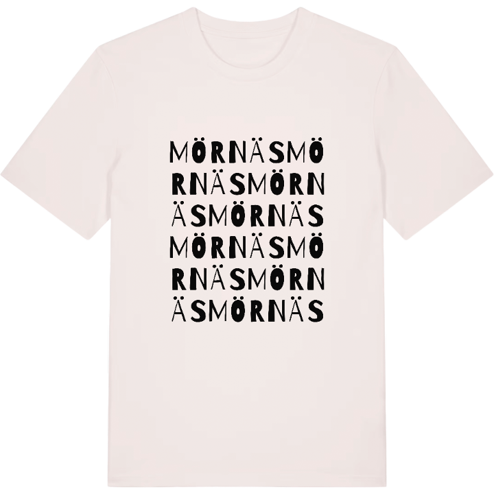 Mörnäs ordlek t-shirt – t-shirt från PinShirt