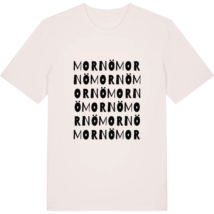 Mornö ordlek t-shirt – t-shirt från PinShirt