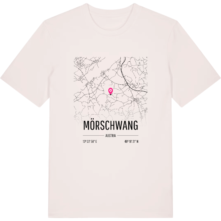 Mörschwang karta t-shirt – t-shirt från PinShirt