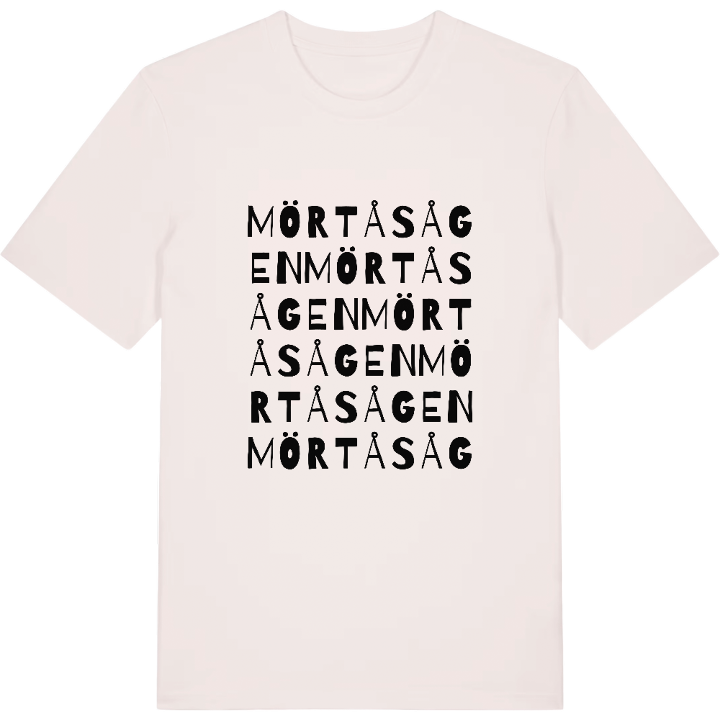 Mörtåsågen ordlek t-shirt – t-shirt från PinShirt