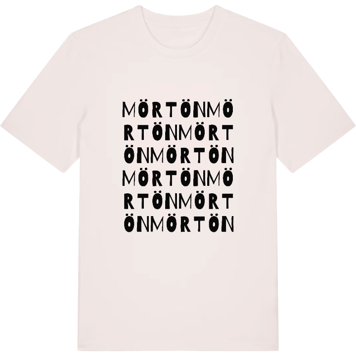 Mörtön ordlek t-shirt – t-shirt från PinShirt