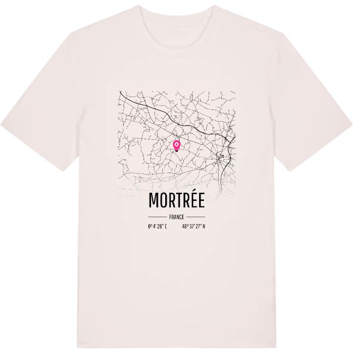 Mortrée karta t-shirt – t-shirt från PinShirt