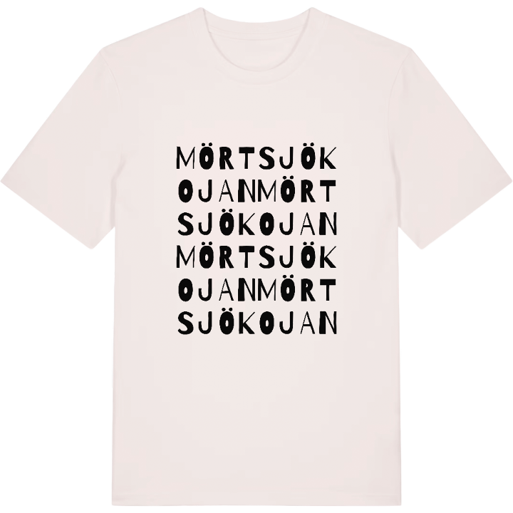 Mörtsjökojan ordlek t-shirt – t-shirt från PinShirt