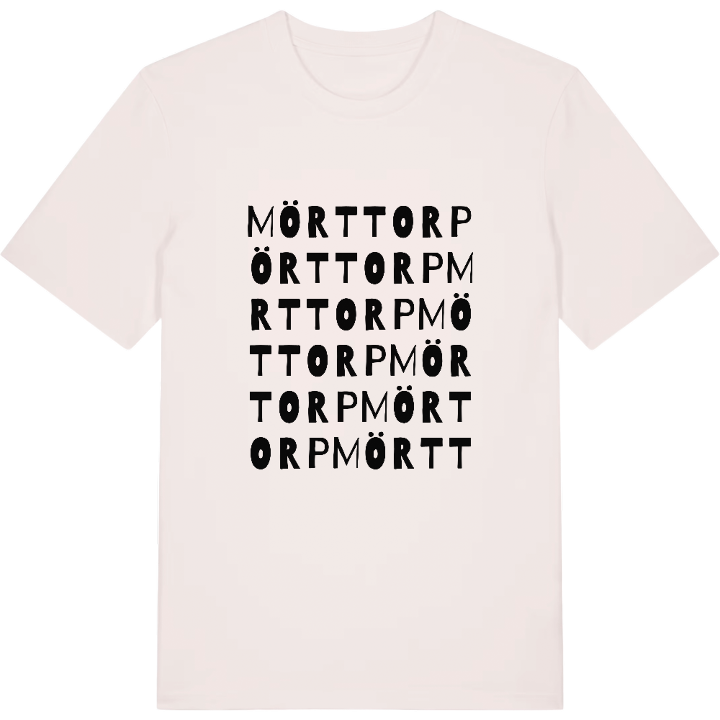 Mörttorp ordlek t-shirt – t-shirt från PinShirt
