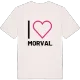 Jag älskar Morval t-shirt stort tryck