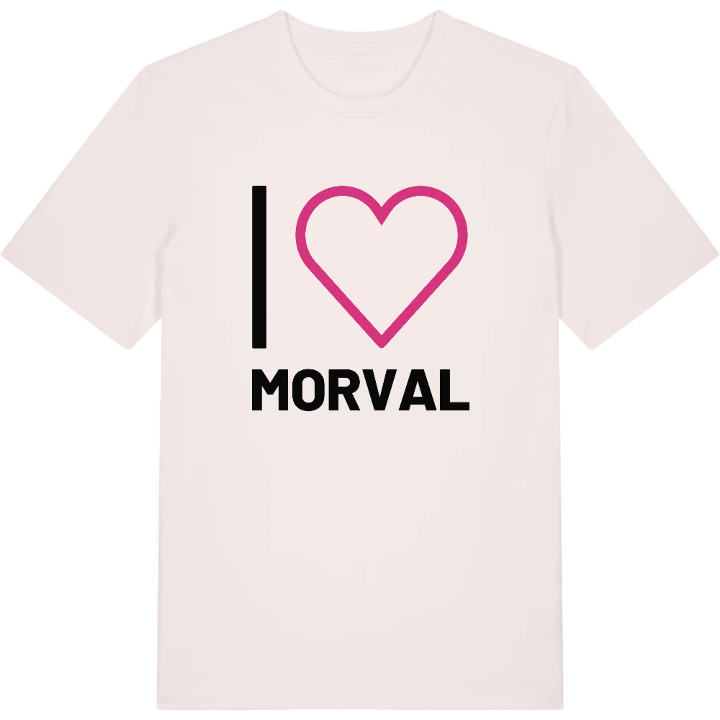 Jag älskar Morval t-shirt stort tryck – t-shirt från PinShirt