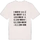 Morvallen ordlek t-shirt