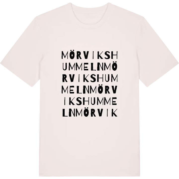 Mörvikshummeln ordlek t-shirt – t-shirt från PinShirt