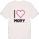 Jag älskar Mory t-shirt stort tryck
