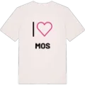Jag älskar Mos t-shirt stort tryck