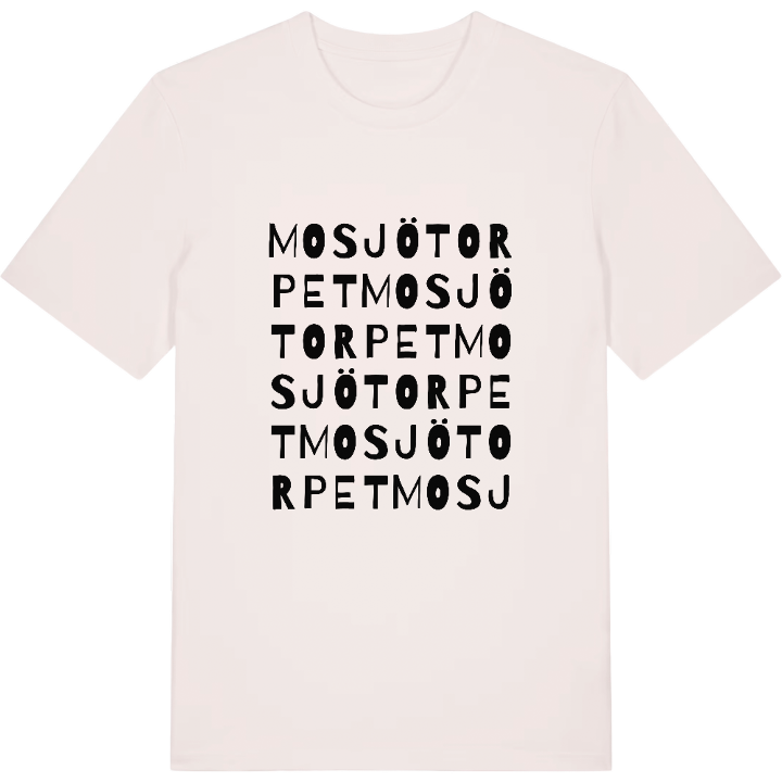 Mosjötorpet ordlek t-shirt – t-shirt från PinShirt