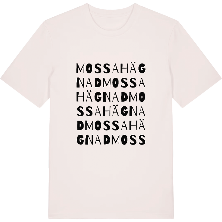 Mossahägnad ordlek t-shirt – t-shirt från PinShirt