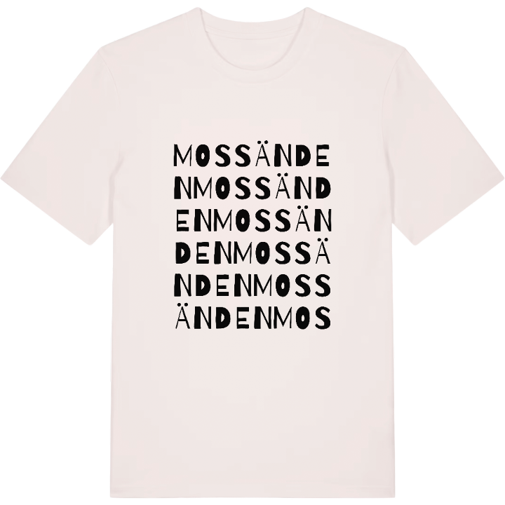 Mossänden ordlek t-shirt – t-shirt från PinShirt