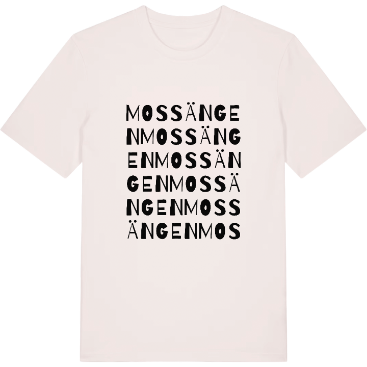 Mossängen ordlek t-shirt – t-shirt från PinShirt