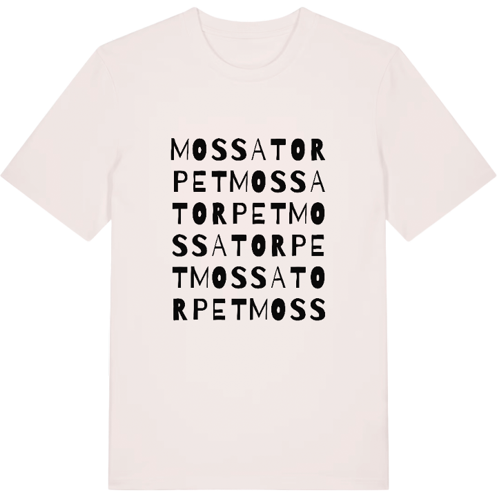 Mossatorpet ordlek t-shirt – t-shirt från PinShirt