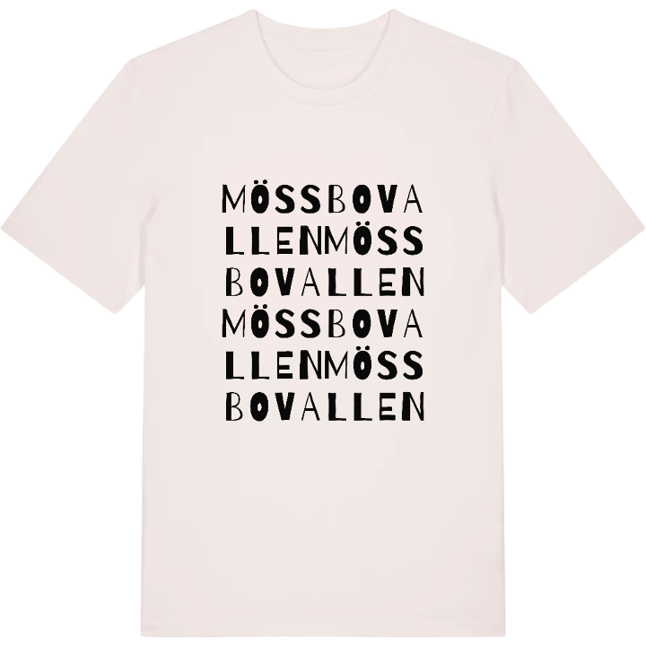 Mössbovallen ordlek t-shirt – t-shirt från PinShirt