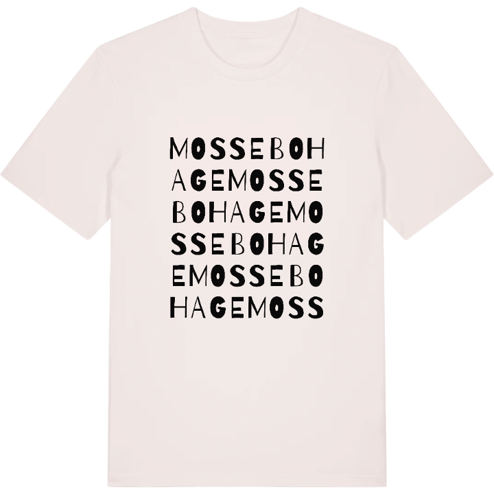 Mossebo hage ordlek t-shirt – t-shirt från PinShirt