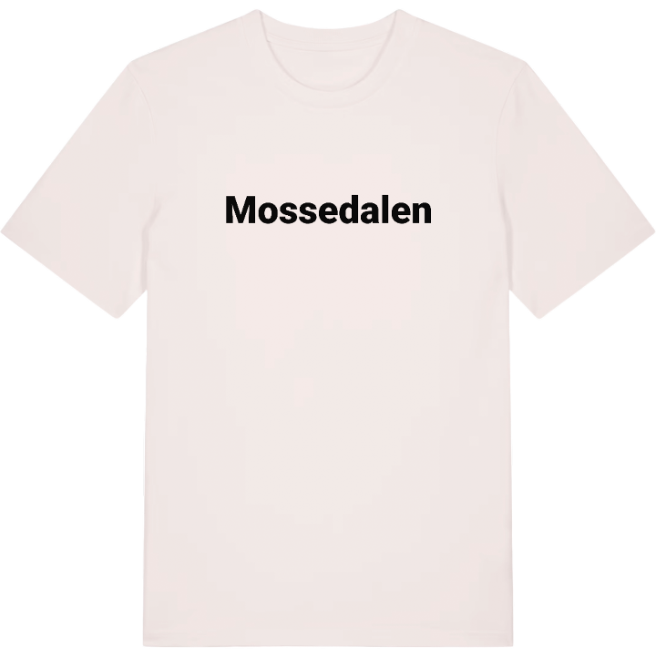Mossedalen fetstil t-shirt – t-shirt från PinShirt