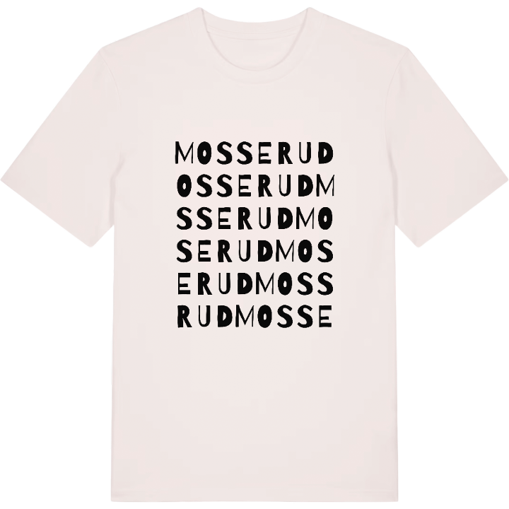 Mosserud ordlek t-shirt – t-shirt från PinShirt